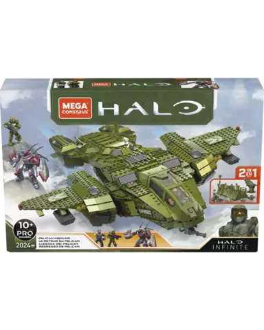 Comprar Llegada del Pelican Halo Infinite Mega Construx 2024 Piezas 