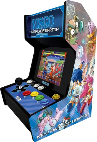 Consola Mini Arcade Bartop VISCO 12 juegos