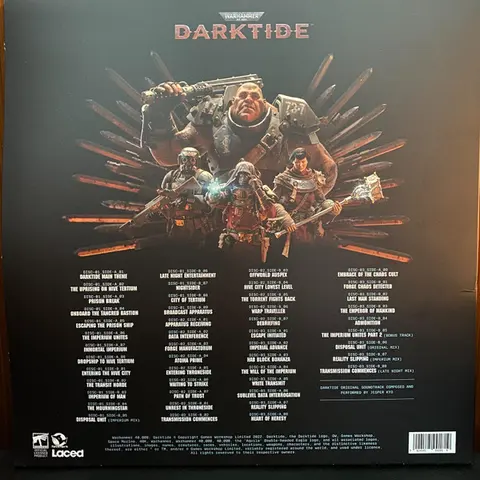 Reservar Vinilo Jesper Kyd Warhammer 40,000: Darktide - Triple Vinilo Deluxe - Soundtrack Original 