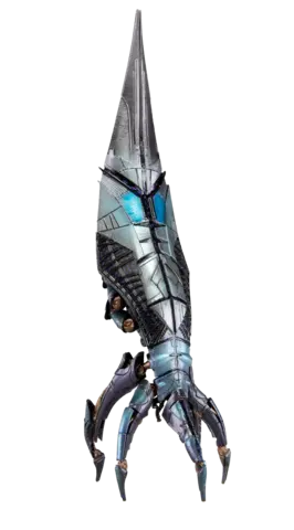 Figura Mass Effect Réplica Reaper Sovereign 20 cm