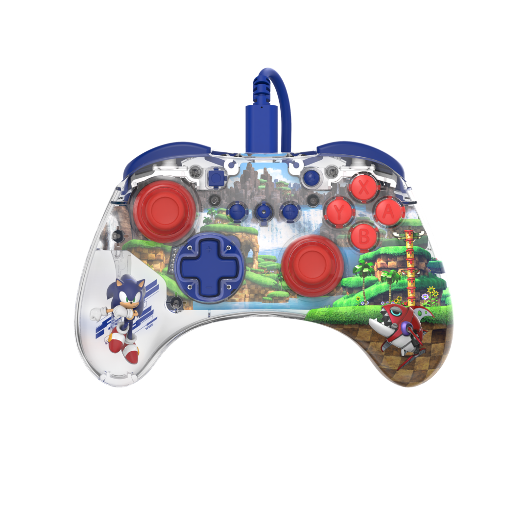 Mando sonic realmz con licencia oficial nintendo switch