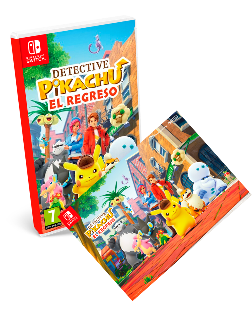 Detective Pikachu: El Regreso + Póster Detective Pikachu: El Regreso