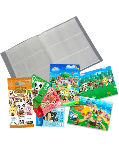 Comprar Pack 3 Tarjetas amiibo Animal Crossing Serie 2 + Album para Cartas Coleccionista + Set de Postales Animal Crossing Figuras amiibo