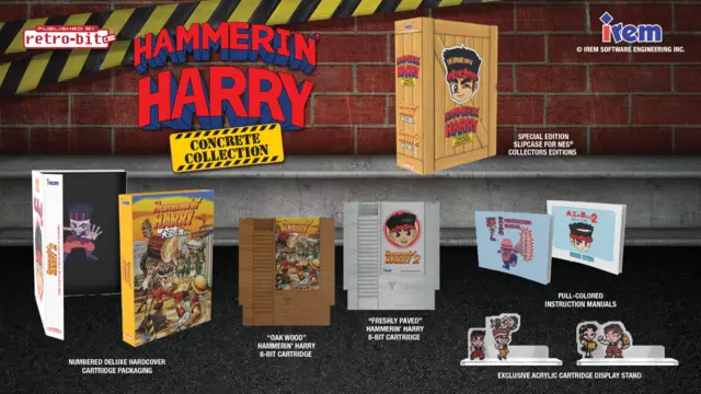 Comprar Hammerin Harry Concrete Collector Nintendo NES Nintendo NES Concrete Collector