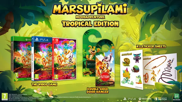 Comprar Marsupilami Hoobadventure Edición Tropical Switch Limitada