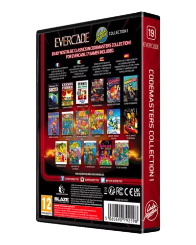 Comprar Cartucho Evercade Codemasters Evercade Blaze Evercade Gaelco Arcade Cartridge 1