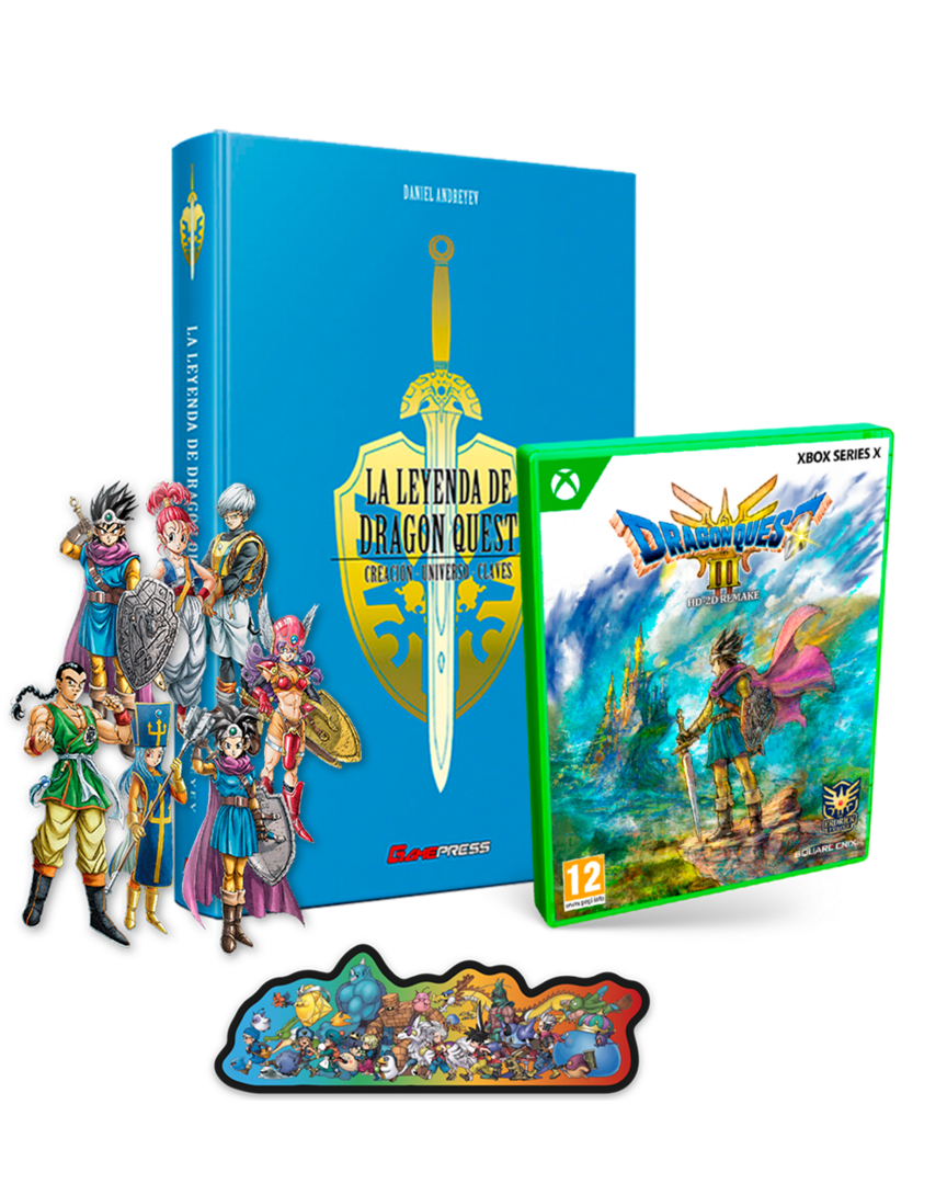 Dragon Quest III HD-2D Remake + Libro La Leyenda de Dragon Quest