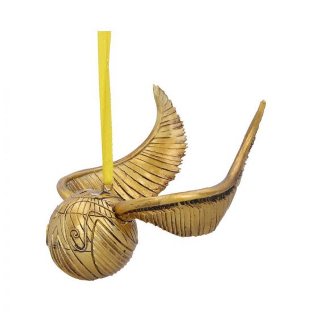 Harry potter golden snitch hanging ornament