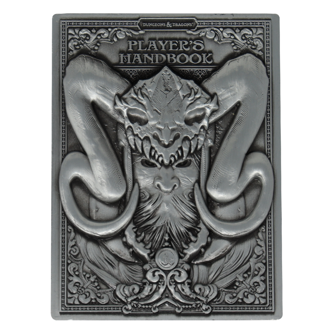 Dungeons & dragons limited edition players handbook ingot