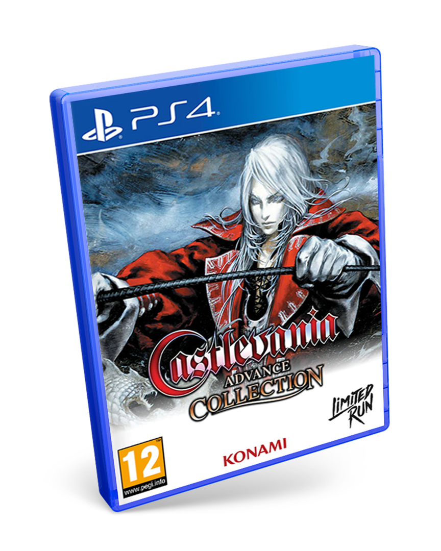 Castlevania advance collection edition harmony of dissonance cover