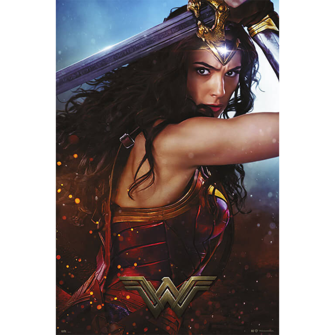 Poster wonder woman sword-dcorg