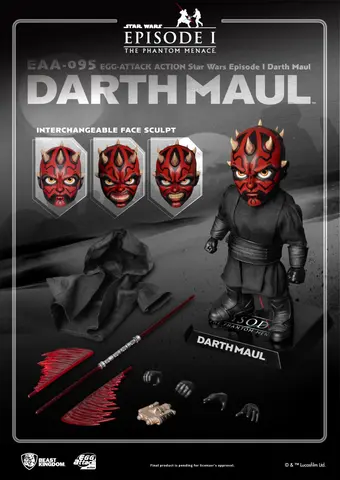 Comprar Figura Egg Attack Star Wars Episodio I Darth Maul Figuras de Videojuegos