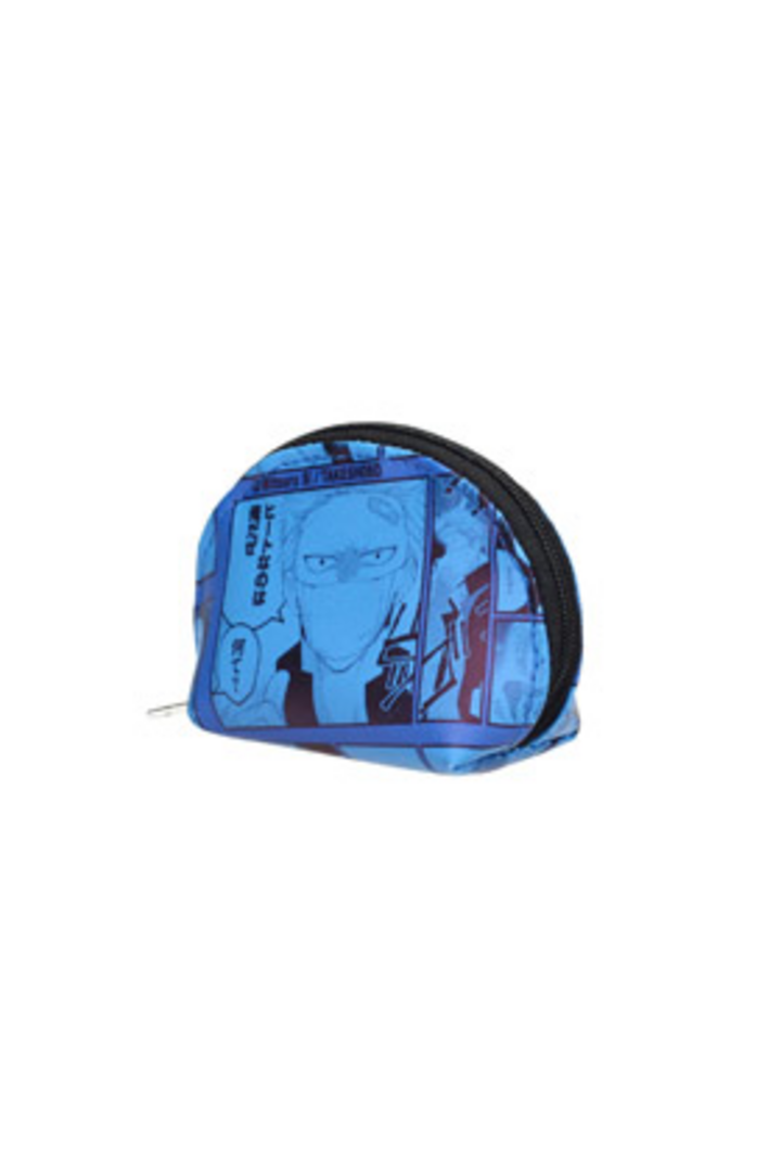 Estuche portamonedas viñeta azul megumi to tsugumi