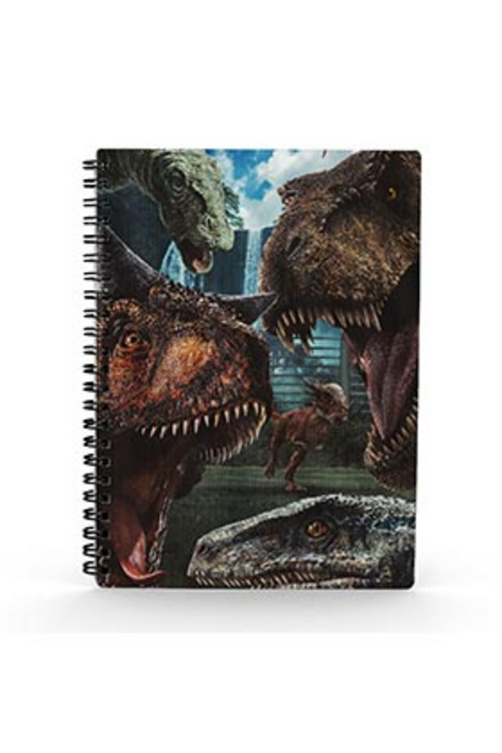 Libreta Efecto 3D Selfie Jurassic World