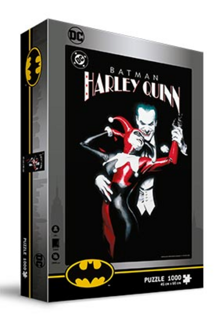 Puzle joker & harley quinn universo dc