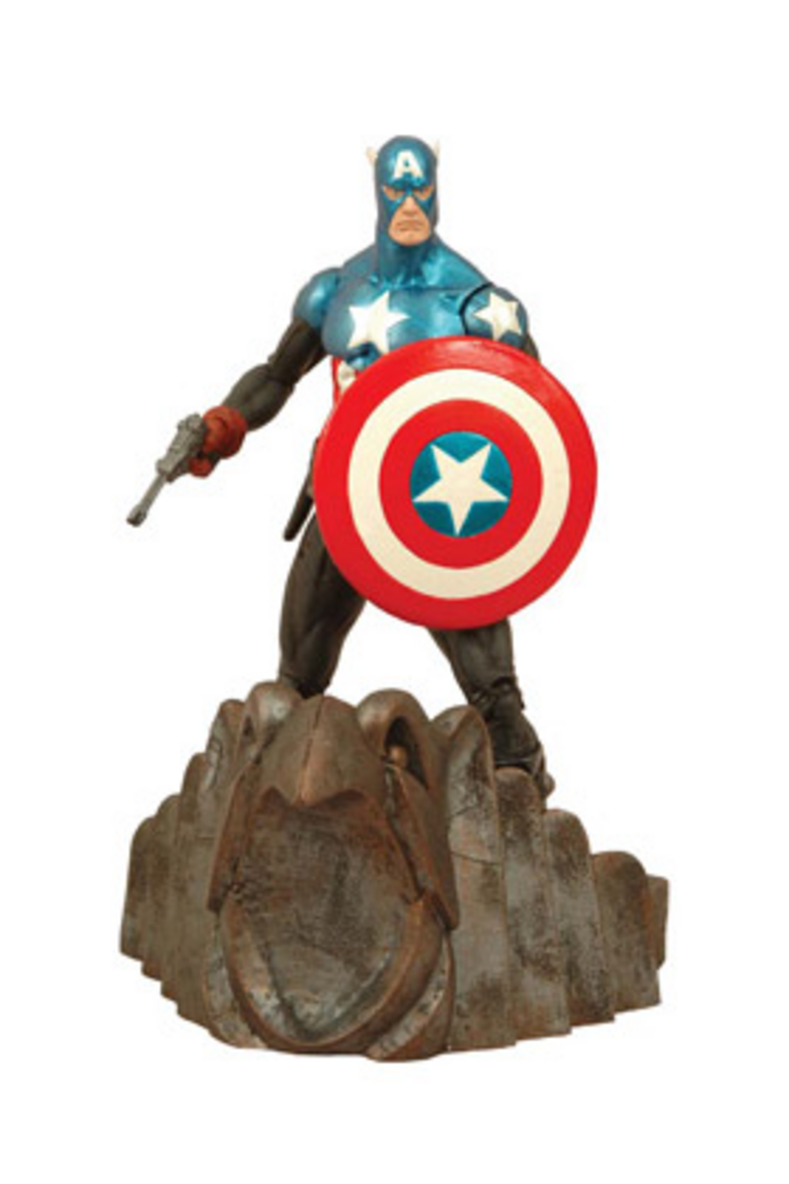 Capitan america nuevo figura 18 cm marvel select