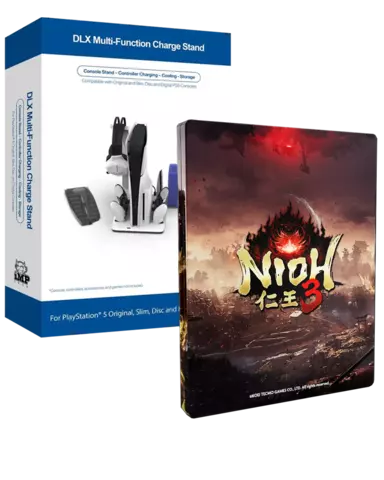 Nioh 3 Edición Launch + Base de Carga PS5 DLX