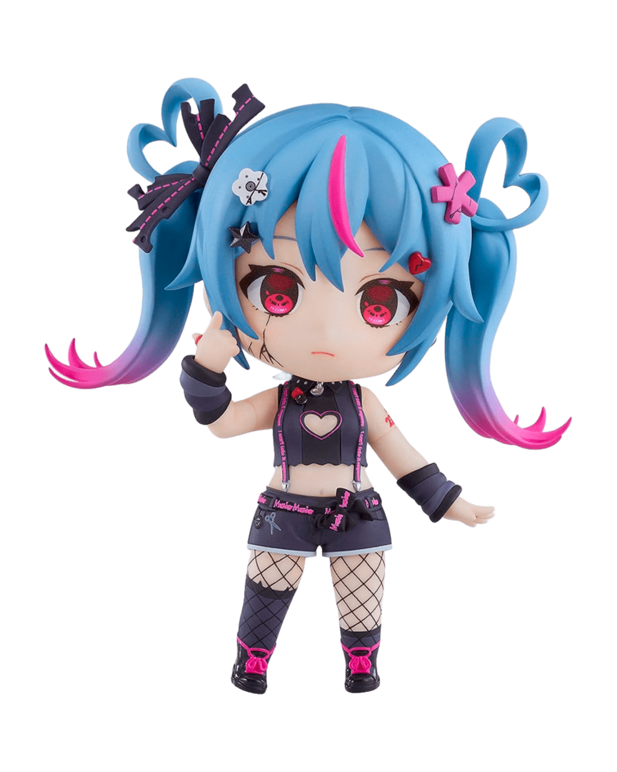 Figura hatsune miku character vocal series 01 decomiku darkness ver. nendoroid