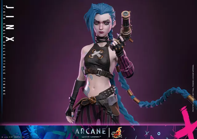 Reservar Figura Jinx Arcane League of Legends 1/6 Hot Toys Figuras Estándar