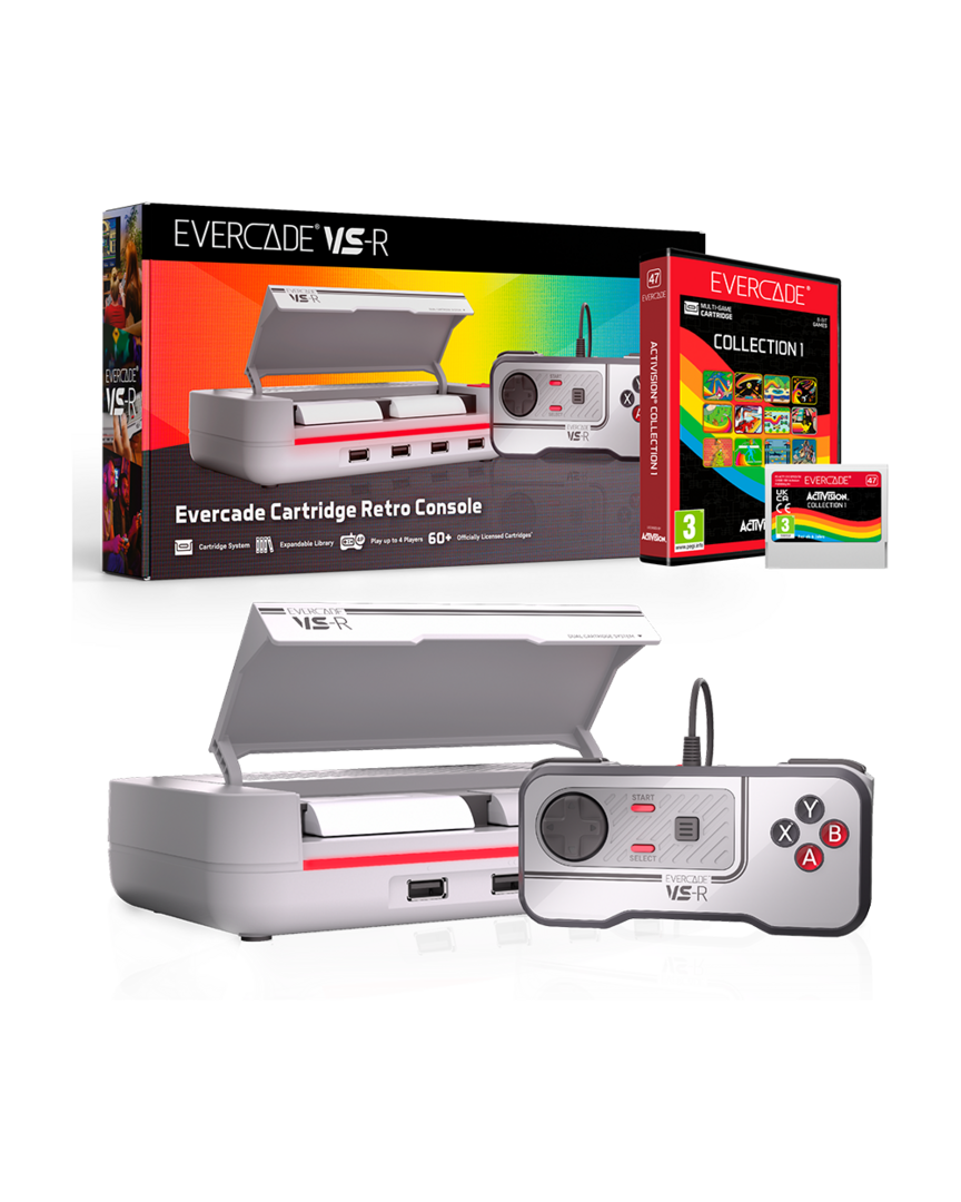 Evercade vs-r activision bundle (solo+1 cart)