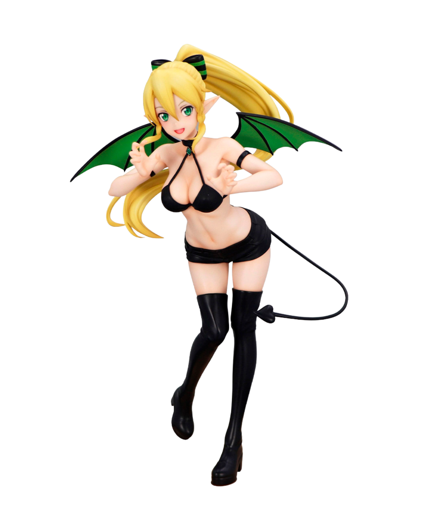 Figura leafa sword art online bicute dark furyu