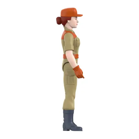 Comprar Figura Reaction GI Joe Female Combat Engineer Bun Hair Pink Figuras