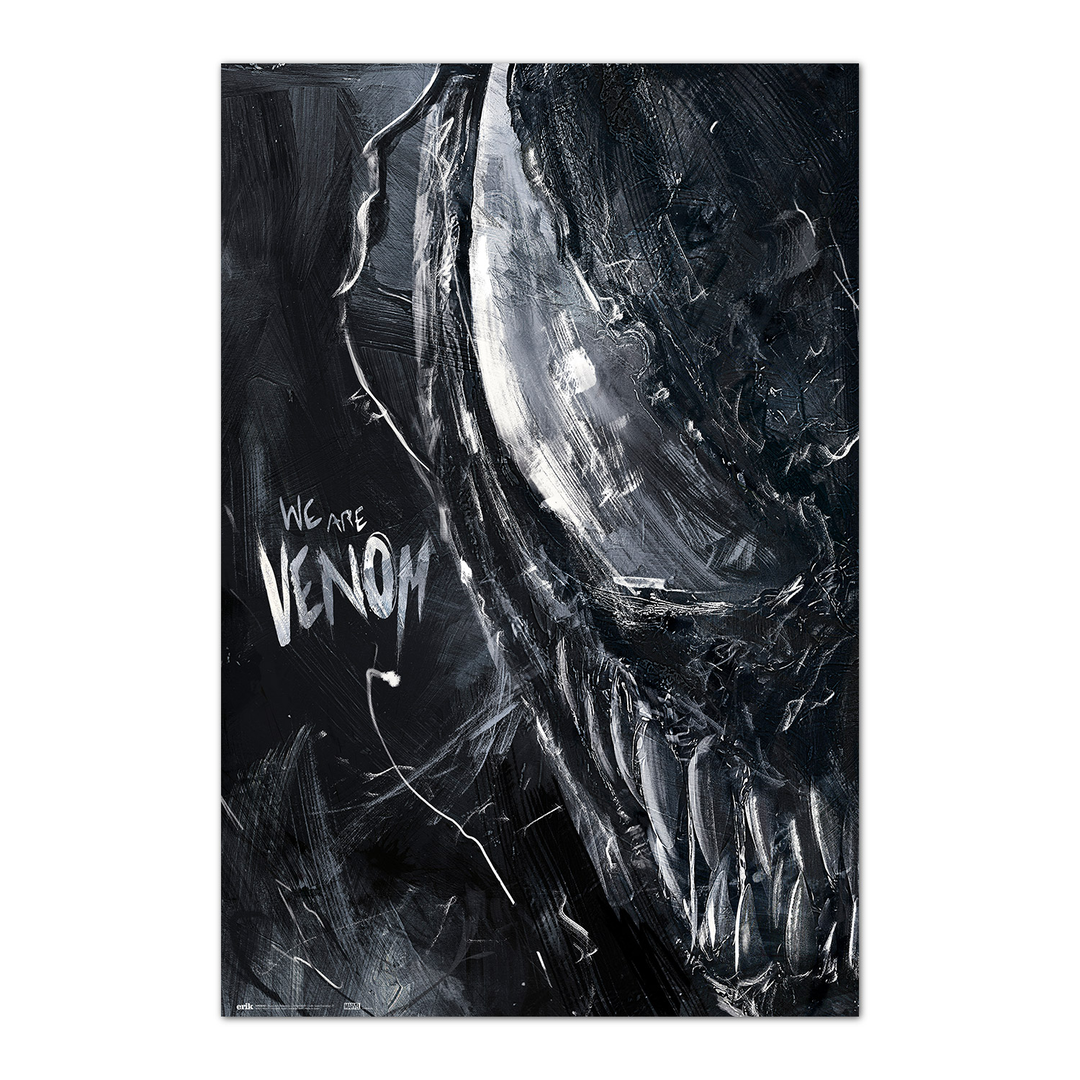 Poster marvel venom creepy