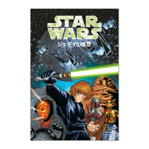 Comprar Poster Star Wars Manga The Return Of The Jedi 
