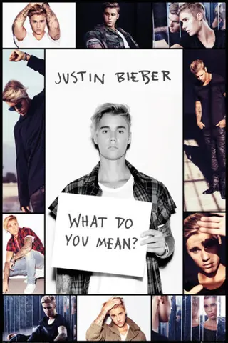 Poster Justin Bieber Grid Bravado
