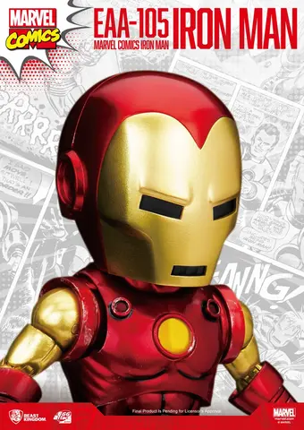 Comprar Figura Egg Attack Marvel Iron Man Version Clasica Figuras
