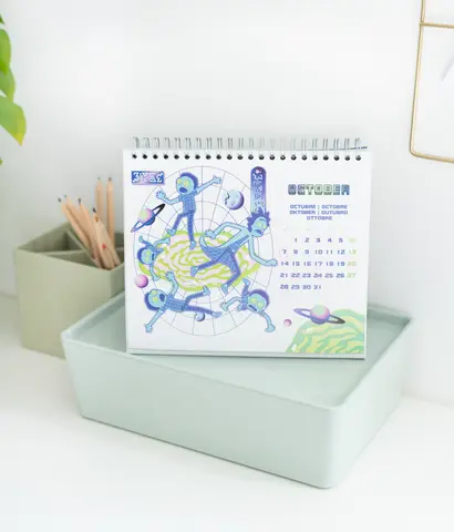 Comprar Calendario De Escritorio Deluxe 2024 Rick Y Morty 