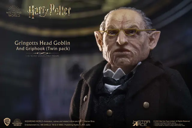 Comprar Figura Harry Potter Goblin Gerente Y Griphook Figuras