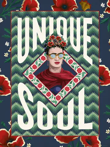 Comprar Print 30X40 cm Frida Kahlo Unique Soul 