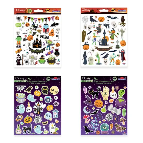 Pack Stickers Halloween Classy