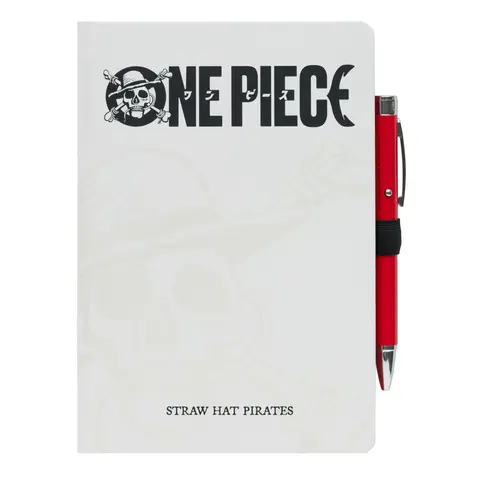 Cuaderno Premium A5 Con Boligrafo Proyector One Piece Netflix