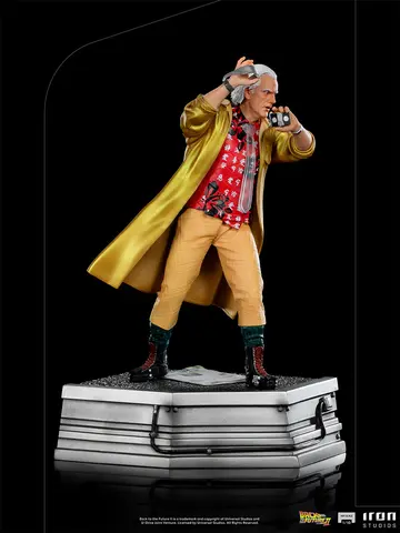 Comprar Figura Art Scale Regreso Al Futuro Ii Doc Brown Figuras