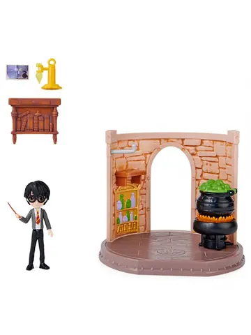 Comprar Escenario Harry Potter Magical Minis Aula De Pociones Harry Figuras
