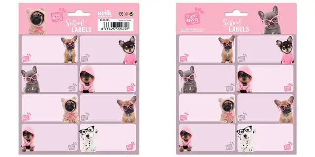 Comprar Etiquetas Adhesivas Studio Pets Dogs 2019 