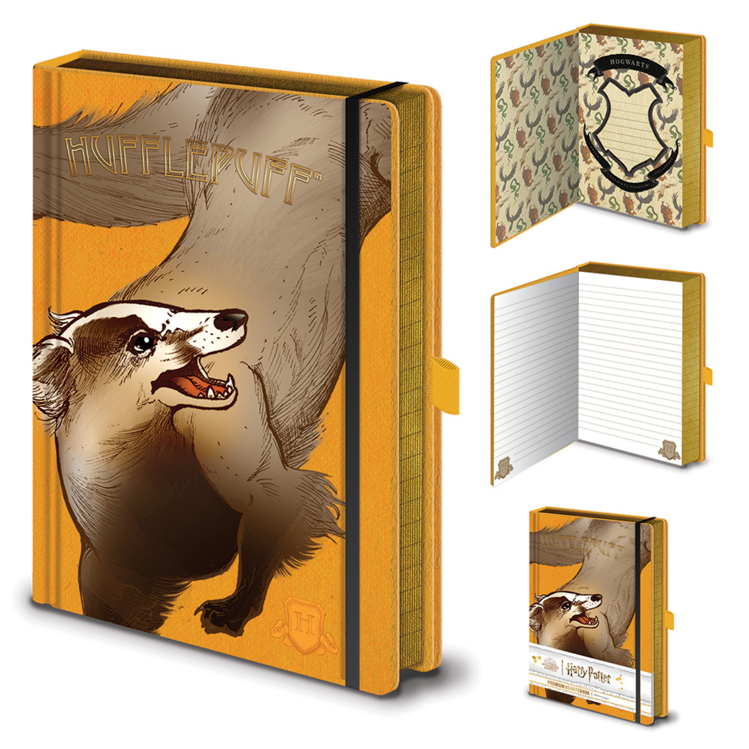 Toys & Gamers Harry Potter | INTRICATE HUFFLEPUFF | Cuaderno A5 | Licencia oficial