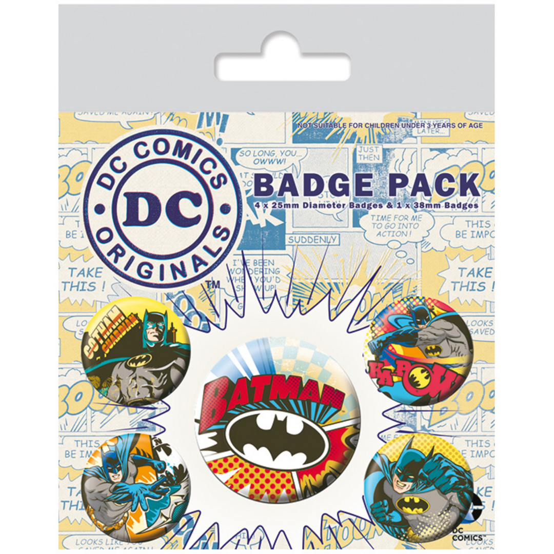 Batman - pack de chapas