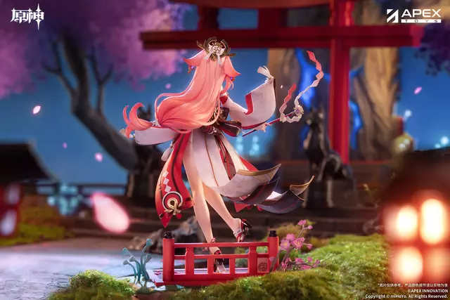 Reservar Figura Yae Miko Genshin Impact Astute Amusement Ver. 1/7 Apex Innovation Figuras Estándar