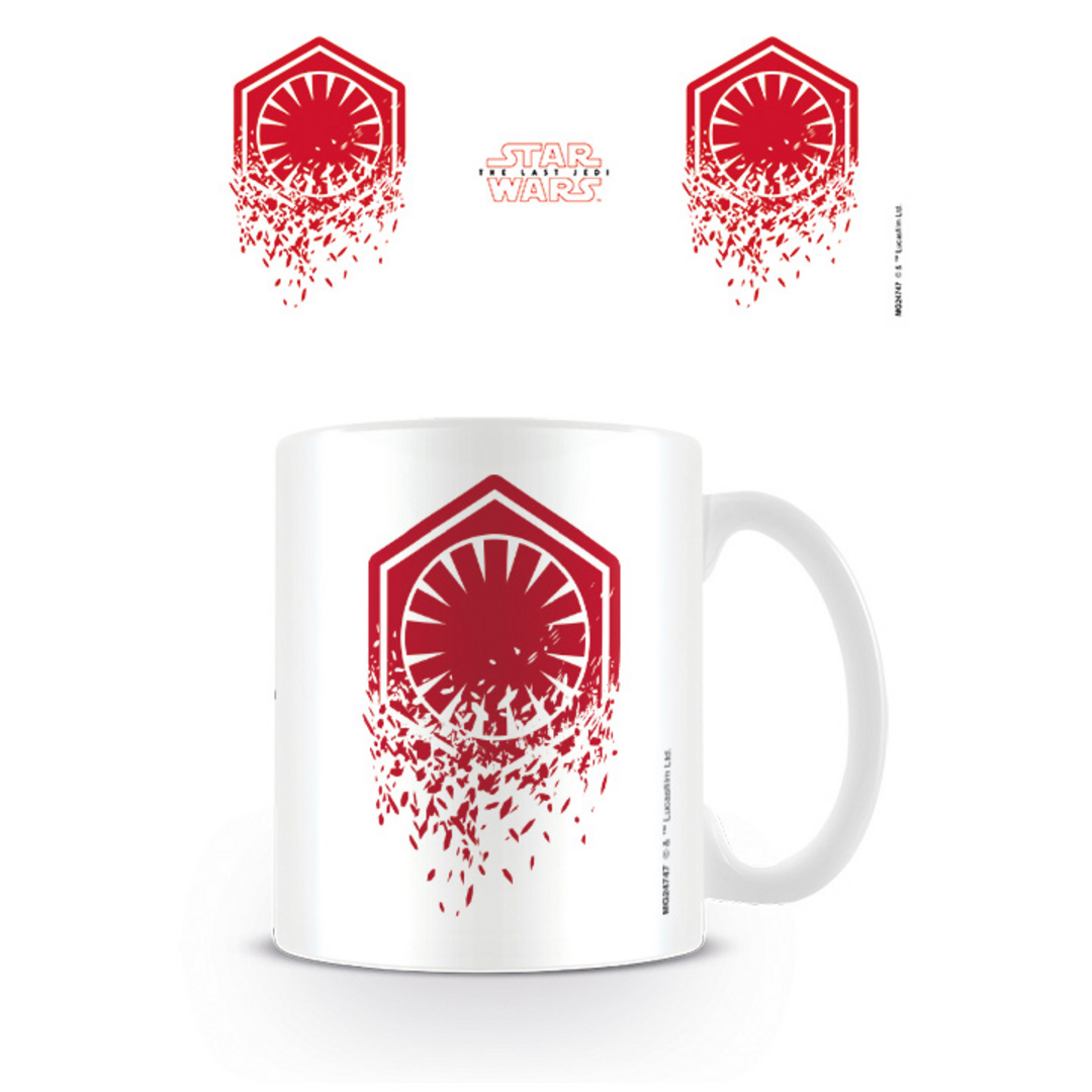 Star wars (episode 8) - taza 320 ml first order symbol
