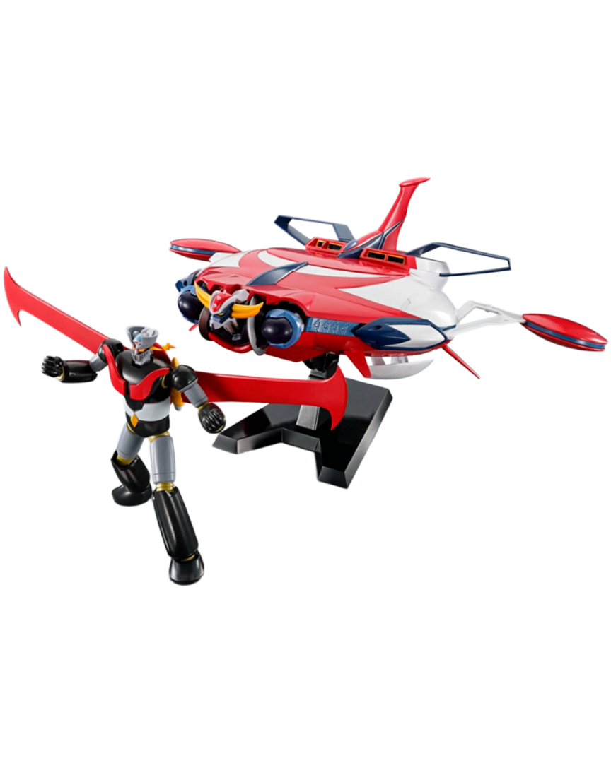Figuras grendizer u robot spirits spazer side super 15 cm tamashii nations