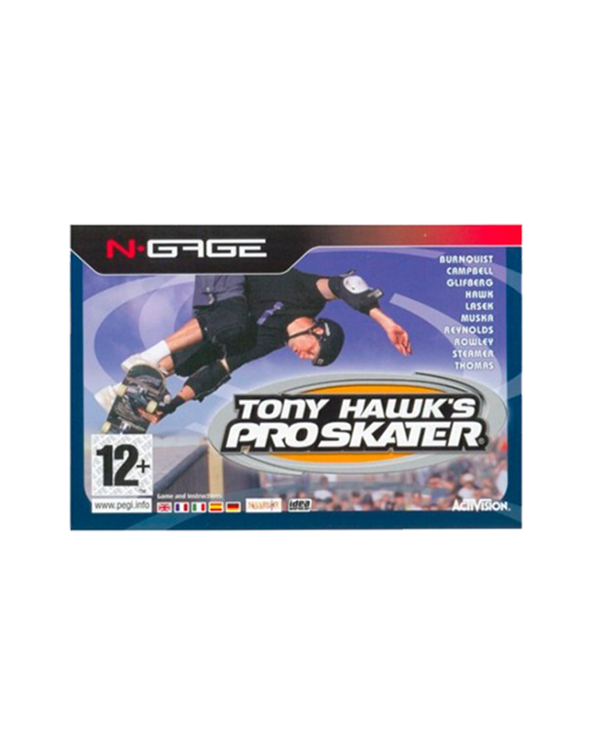 N-gage tony hawk´s pro skater