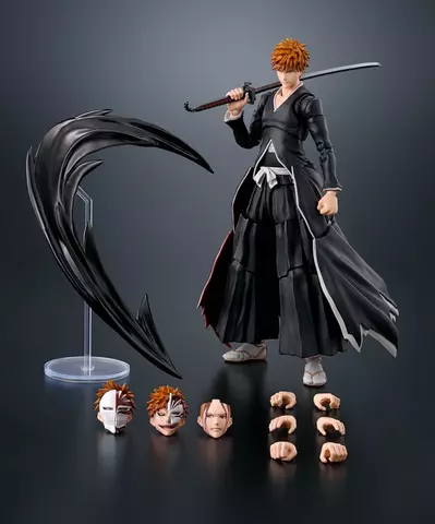 Reservar Figura Ichigo Kurosaki Getsugatensho Bleach 15,5 cm SH Figuarts Figuras Estándar