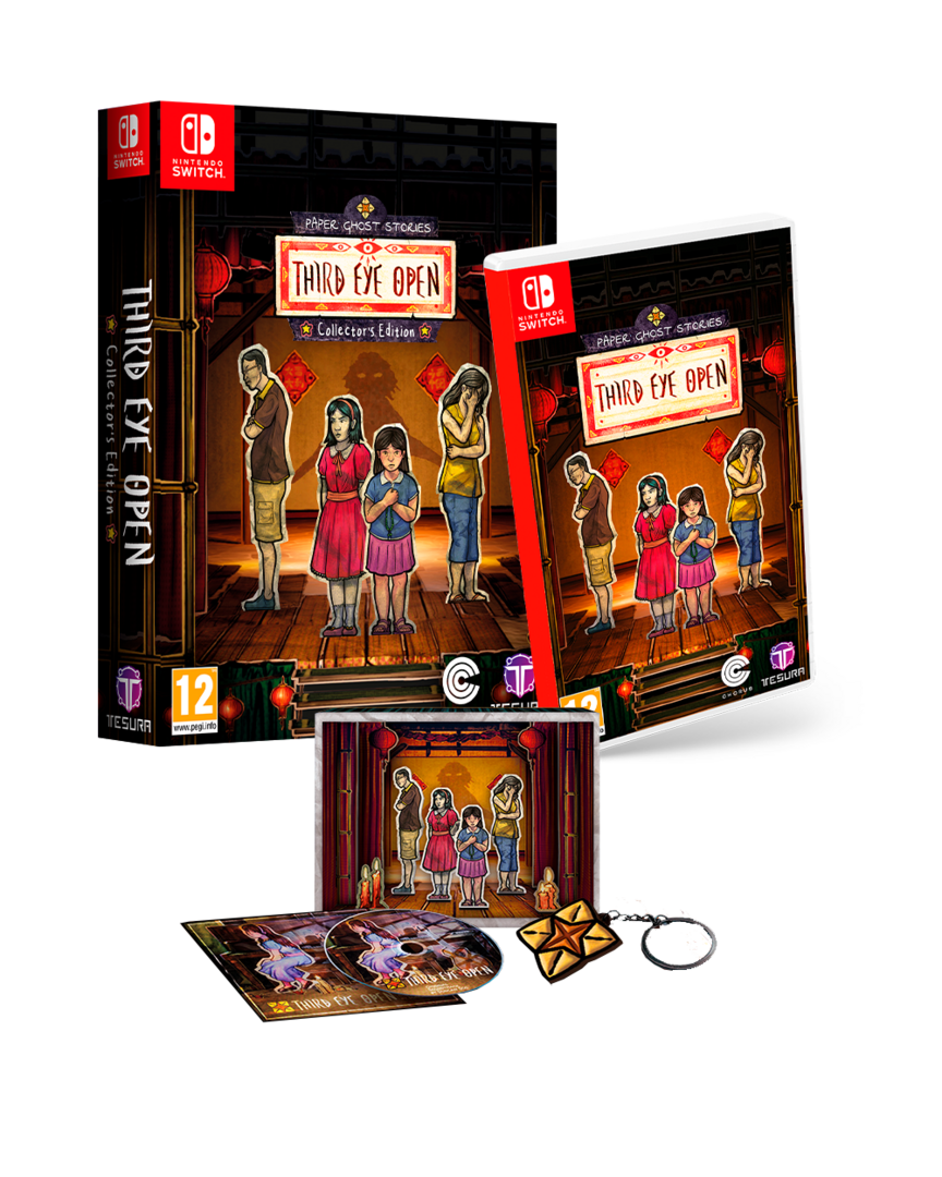 Paper ghost stories: third eye open collector's edition