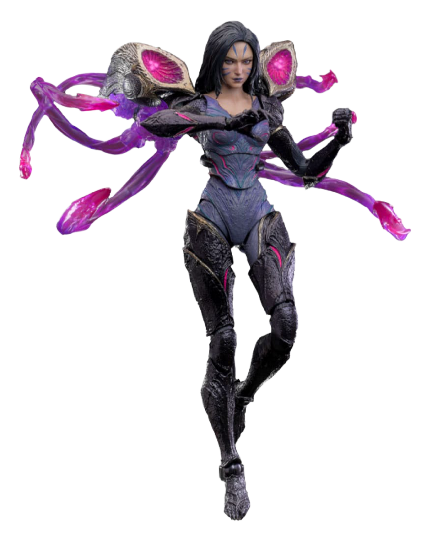 Figura kai'sa league of legends game masterpiece 1/6 hot toys