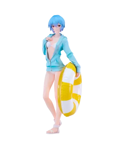 Reservar Figura Rei Ayanami Rebuild of Evangelion Beach Queens Pop Up Parade L Figuras Estándar