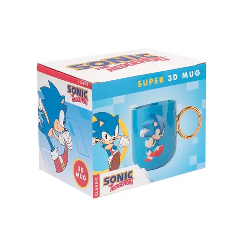 Comprar Taza 3D Sonic The Hedgehog 