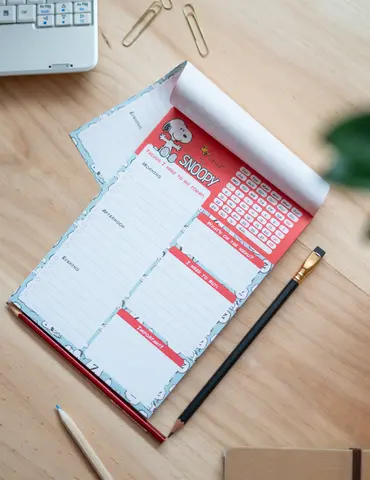 Comprar Bloc Notas De Escritorio Snoopy Rebel With Paws 